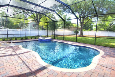 Sparkling clean pool!